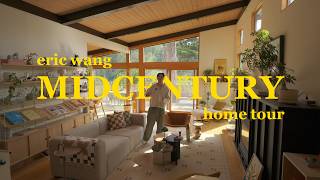 Bay Area Midcentury Home Tour | cozy & fun decor, quirky original details, living in nature