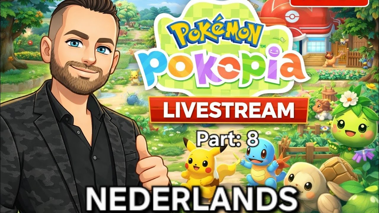 🔴LIVE | Pokémon Pokopia Nederlands🌿 Pokémon bouwen & ontdekken | Nintendo Switch 2