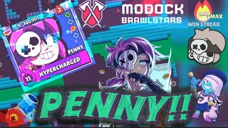 PENNY IS OP | Max Rank Push Highlights and Guide | Brawl Stars ✅
