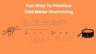 Helpful Way to Practice Odd Meter Drumming in 7/4