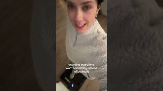 Recording Every Time I Want Something Instead Of Getting It