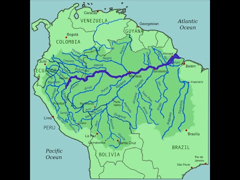 Trick To Remember Countries Drained By Amazon River