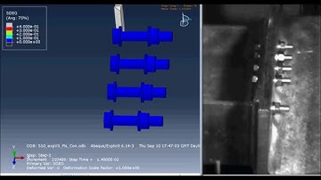 Modelling the dynamic failure of a connection