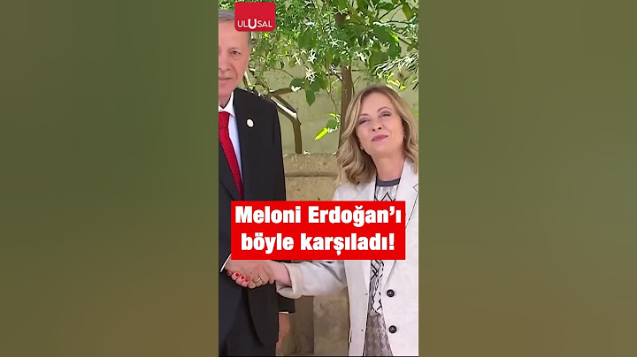 Erdoğan G7 Liderler Zirvesi'nde Meloni tarafından karşılandı #erdoğan #meloni #g7 #italya #shorts