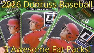 2026 Donruss Baseball Fat Pack Rip