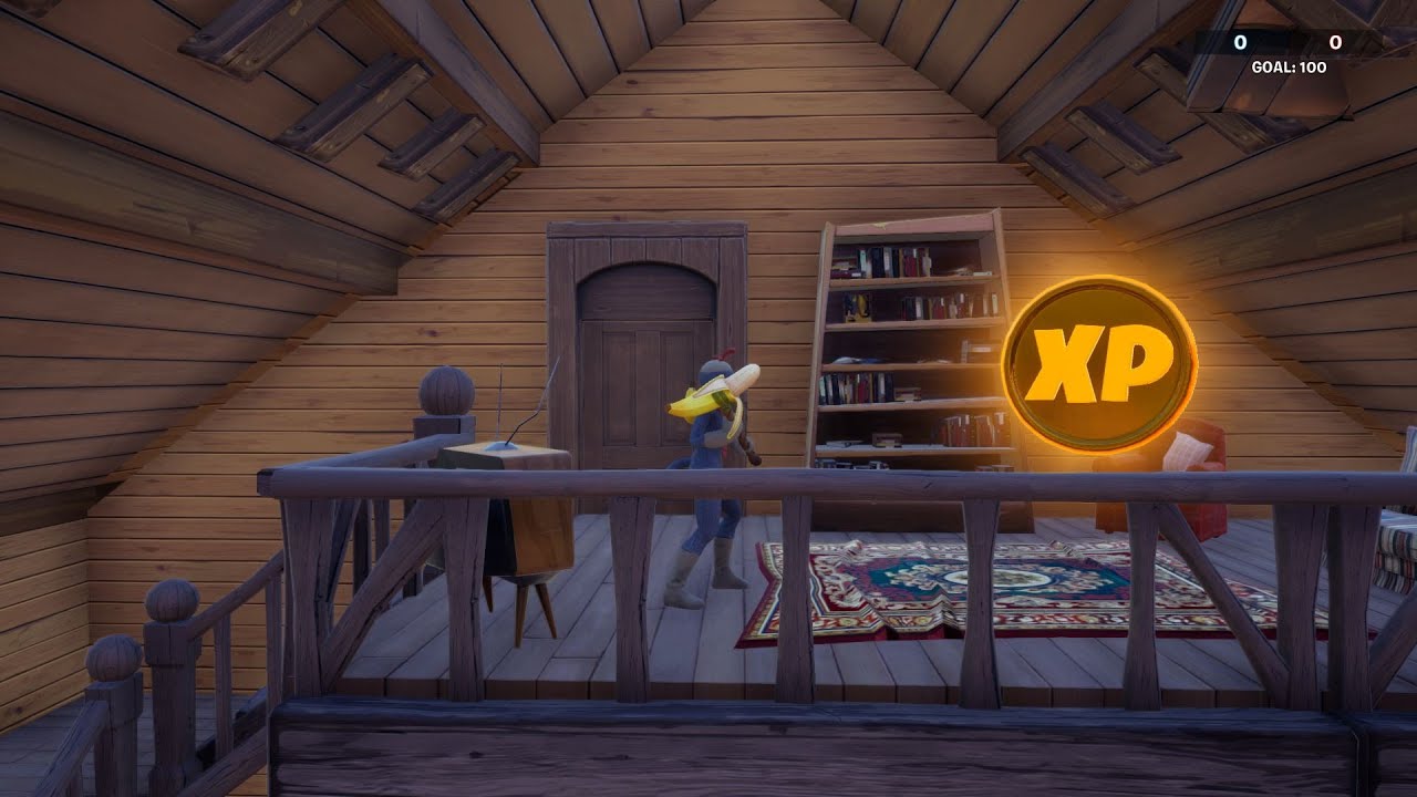 CHAPTER 2 SEASON 5 Week 15 Fortnite GOLD XP COIN (LOCATION #2)