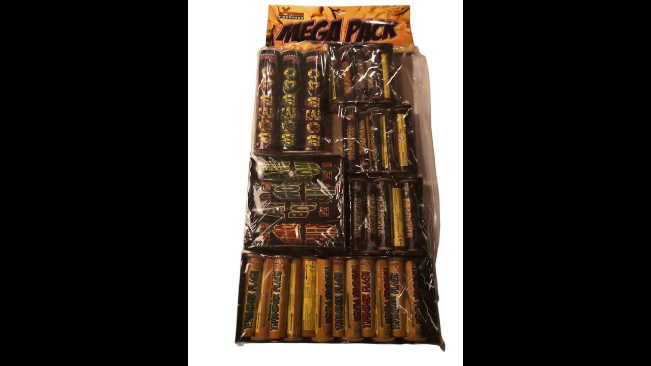 PyroKalendern 2025 14e december presenterar fyrverkerisatsen Mega Pack från Extreme Fireworks