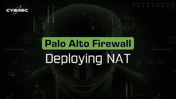 Deploying NAT on Palo Alto Firewall