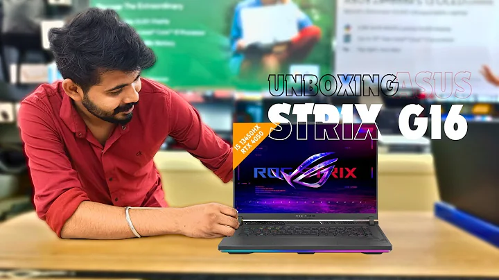 Análise Asus ROG Strix G16 [2023] || Unboxing