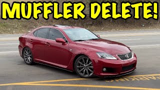 2008 Lexus IS F 5.0L V8 w/ MUFFLER DELETE!