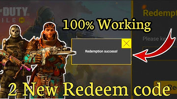 *New* 2 Working Redeem code codm 2023 | cod mobile Redeem code | Call of duty mobile Redeem code