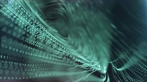 Cyan Particles Abstract Stock Motion Graphics