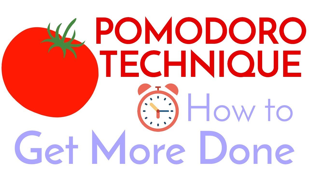 studying techniques like pomodoro