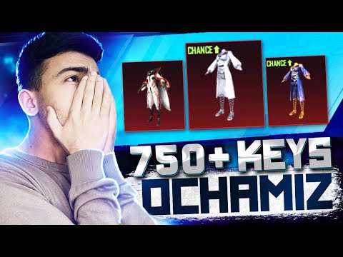 750+ KEYS OCHAMIZ 🥵 OMADLI OPEN KEYS – PUBG MOBILE!!!