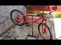 How to Make a Steel Bicycle Repair Stand - DIY