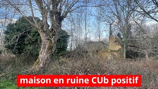 Maison En Ruine À Vendre Près De Gouzon, Avec Cub Positif Rénovation