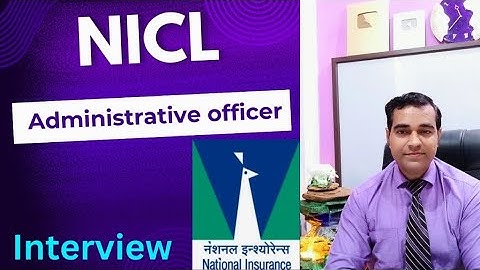 NICL AO Generalist Interview | Nicl Administrative officer interview tips | PD Classes