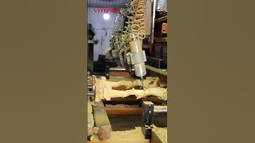 Máy CNC 5 trục của Vitenda đục chi tiết tượng