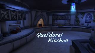 Quel'dorei Kitchen WoW Housing!