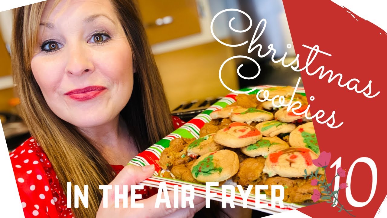 Nestle Toll House & Pillsbury Christmas Cookies in the Air Fryer