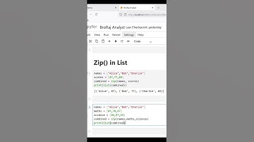 Python zip with Lists | Combine Multiple Lists Easily | Python Tutorial for Beginners #short #python