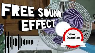 Free Sound effect Fan Sound Efek Kipas biasa