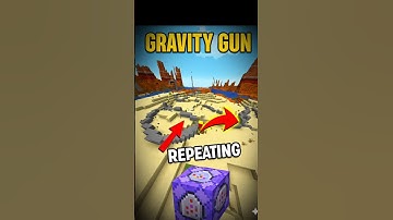 Gravity Gun👽Minecraft Command 💀pt.23 #minecraft #shorts