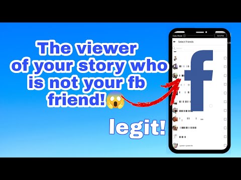 Video: Sino ang tumingin sa aking kwento sa Facebook hindi mga kaibigan?