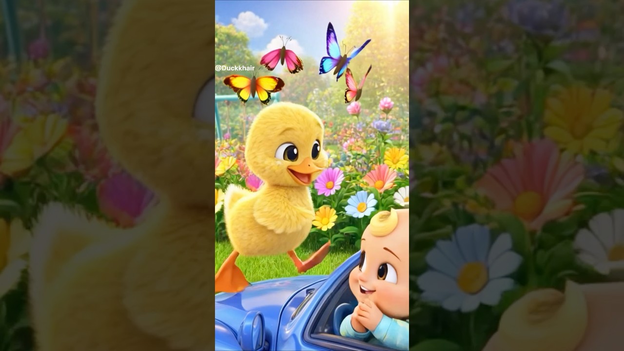 Baby Duck Song 🐤 | Cute Baby & Duck Family| Kids Cartoon | Duckkhair 