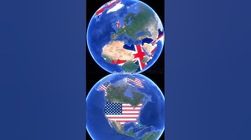 Evolution Of United States Of America & United Kingdom #maps #history #historymap