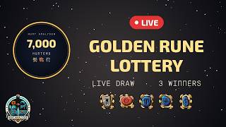 Golden Rune Lottery: LIVE Draw for 7,000 Hunters! (Hunt Analyser)
