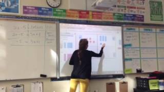 CC3 2-74 Solving For x using algebra tiles
