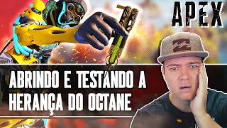 ABRINDO TODOS OS PACOTES DO EVENTO E TESTANDO A HERANÇA DO OCTANE | APEX LEGENDS