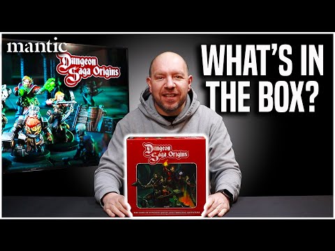 Dungeon Saga Origins - What's in the Box?