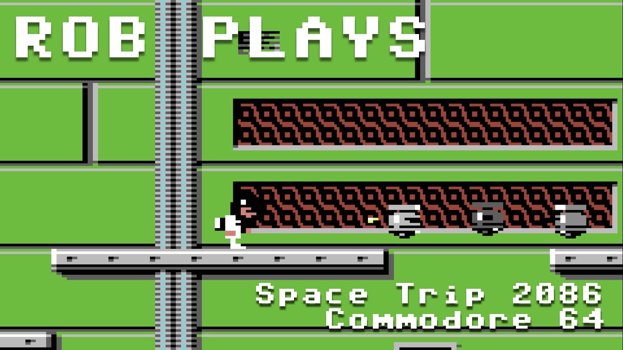 "Space Trip 2086" on Commodore 64 - Rob Plays - YouTube