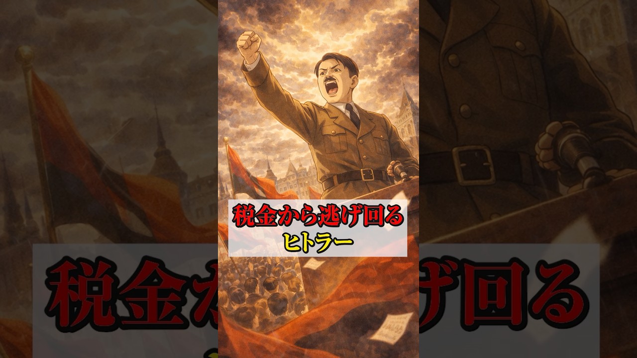 我が闘争の高い印税！税金から逃げ回るヒトラー #ヒトラー #我が闘争 #ナチス #ドイツ史