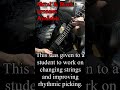 Changing Strings, Minor Chord Shapes, Rhythmic Picking #metalguitar #leadguitar  #guitarplaying