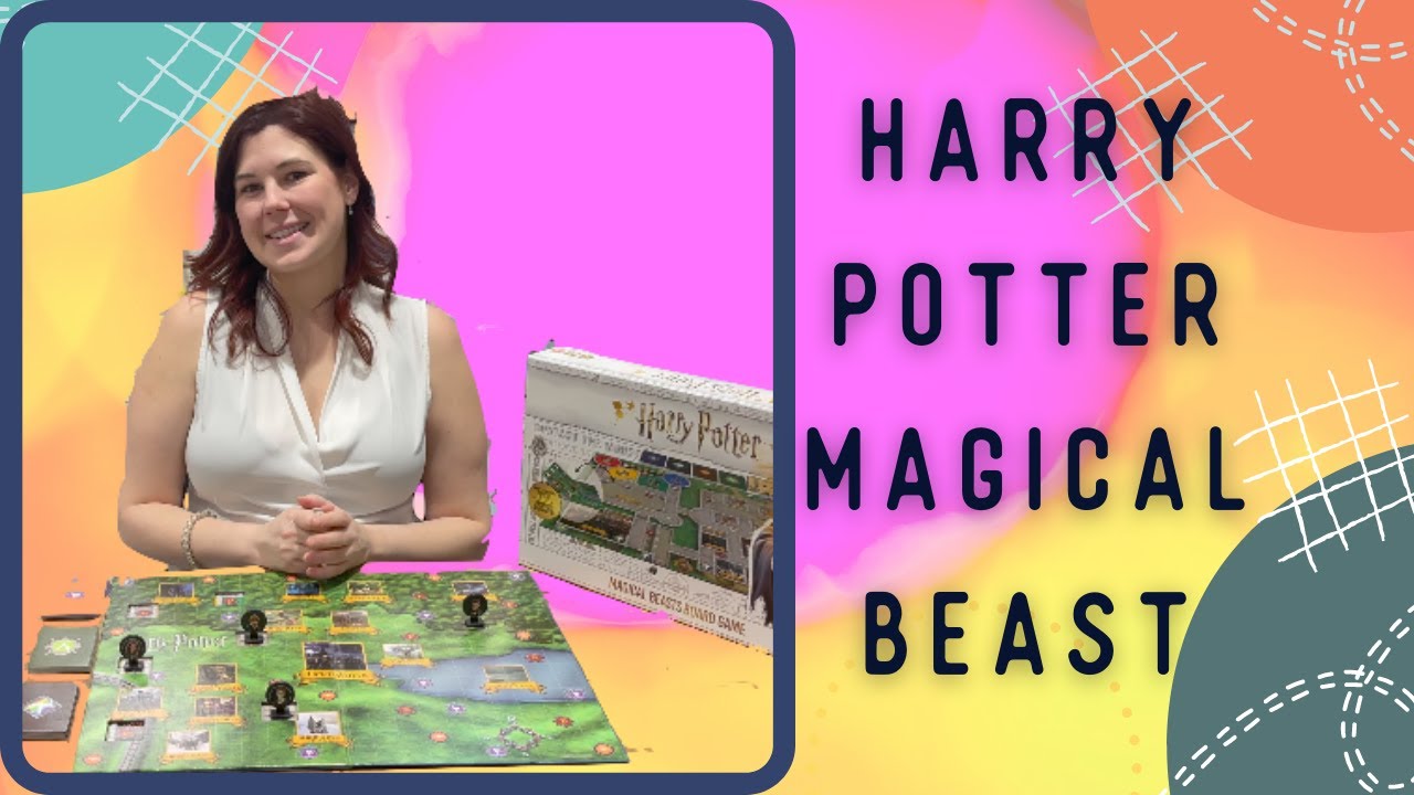 Règle Du Jeu Harry Potter Magical Beasts Board Game