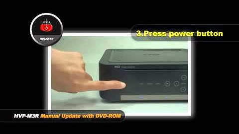 [DigitalZone] Firmware Update - M3R Manual Update with DVD ROM