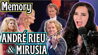 André Rieu & Mirusia - Memory (Cats) | Opera Singer Reacts LIVE