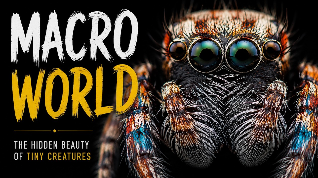 Extreme Macro Insects Compilation 🕷 Ultra Detailed Eyes, Colors & Textures - Макро світ - Комахи