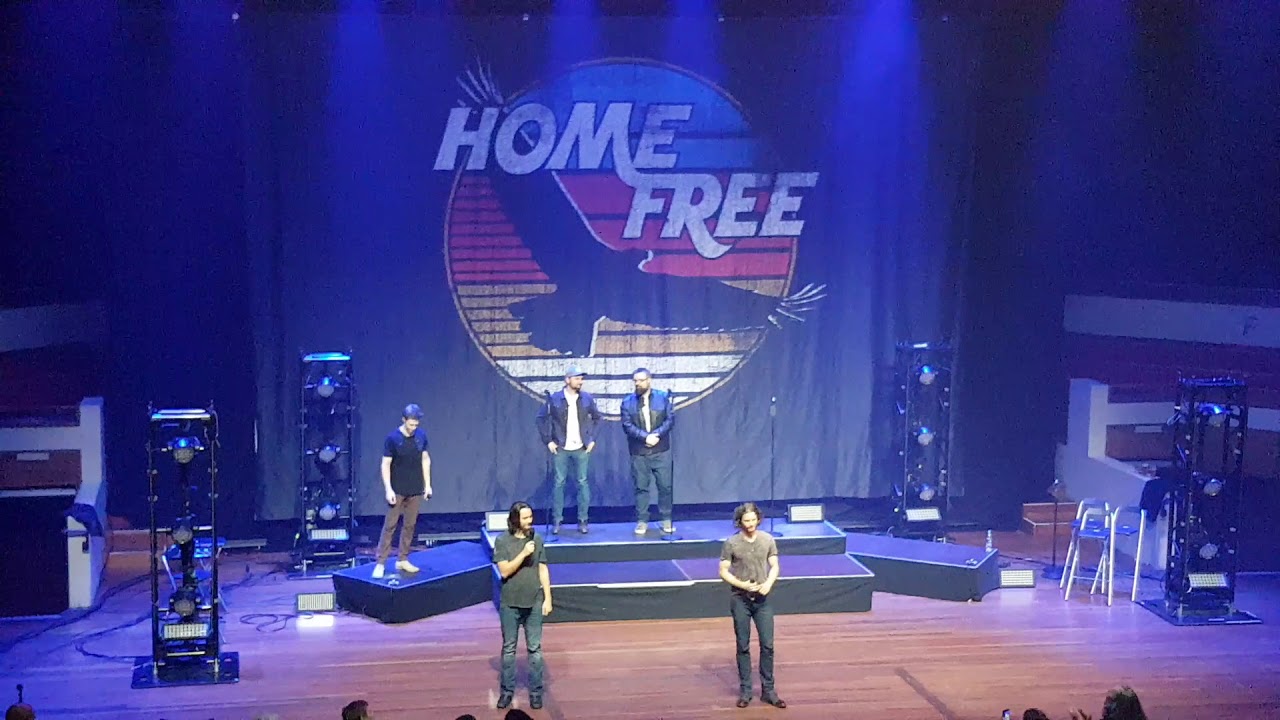 Who are Home Free Tim Foust introducing everyone Tivoli Vredenburg Utrecht The Netherlands 2018