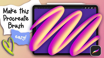 Make this puffy 3D brush in Procreate
