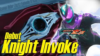 Debut Zeztz Paradigm Wonder & Henshin Belt Knight Invoker di Kamen Rider Zeztz Episode 11