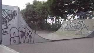 Cool aggressive inline skate clips (backflip at the end)