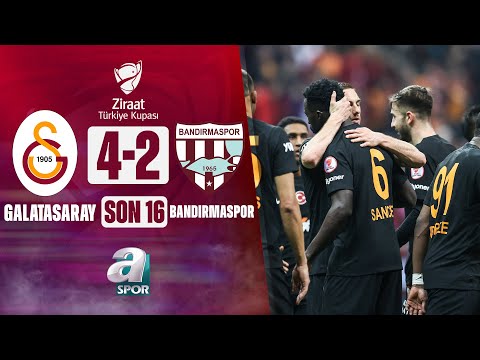 Galatasaray 4-2 Teksüt Bandırmaspor  (Ziraat Türkiye Kupası Son 16Turu) / 06.02.2024