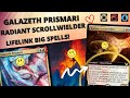 Galazeth Prismari, Jeski! Radiant Scrollweilder Gives Spells Lifelink! Strixhaven Standard