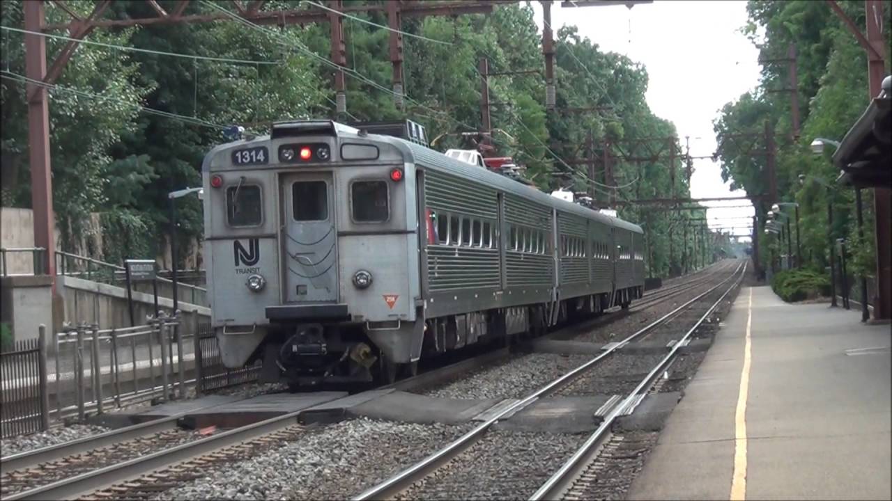 Railfanning NJ Transit at Mountain Station, South Orange 8/8/2016