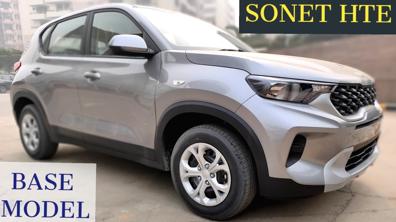 Kia Sonet HTE Base Model 1 2 Petrol On Road 