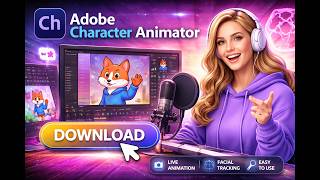 🎨 Adobe Character Animator Download 🚀 | Free Crack 🔓 | Latest Version for Animators! 🎭✨